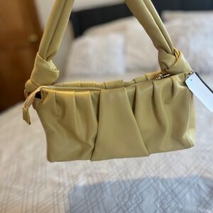 Urban Expressions Chic Yellow Shoulder Bag